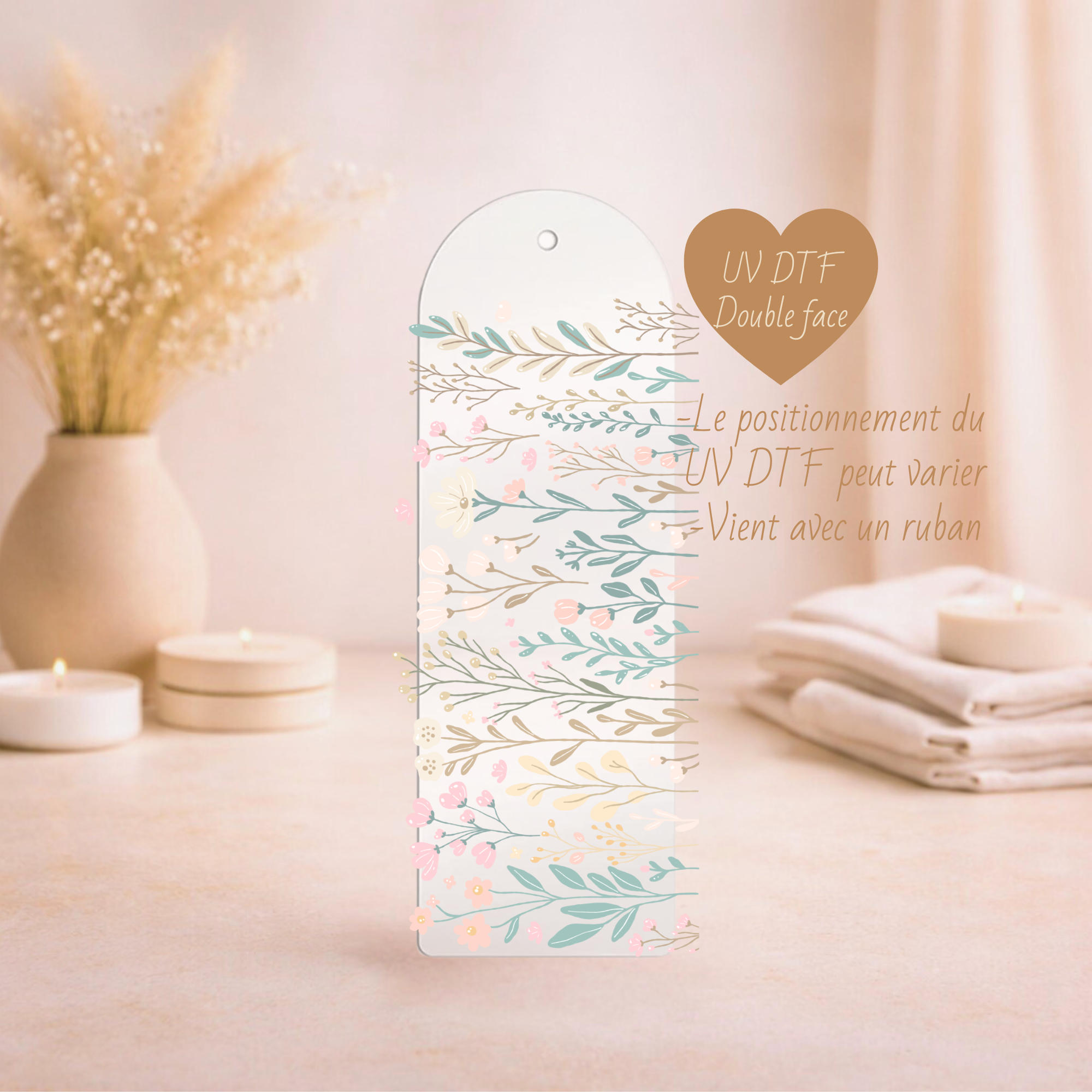 Signet champ de fleurs ✿