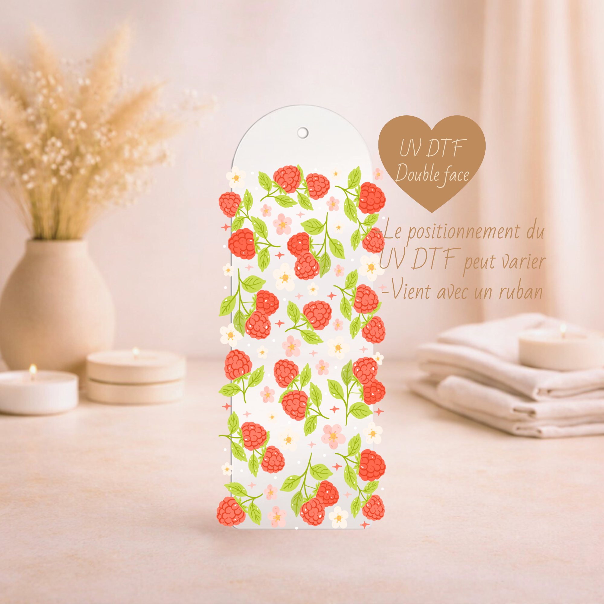 Signet framboises ✿