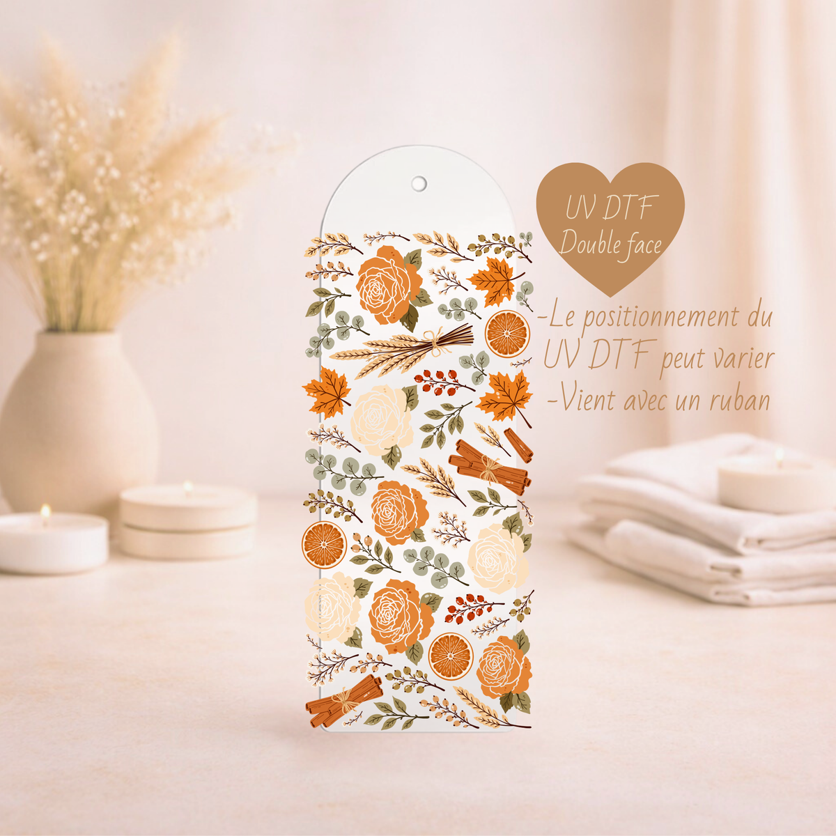 Signet Fleurs d'automne ✿