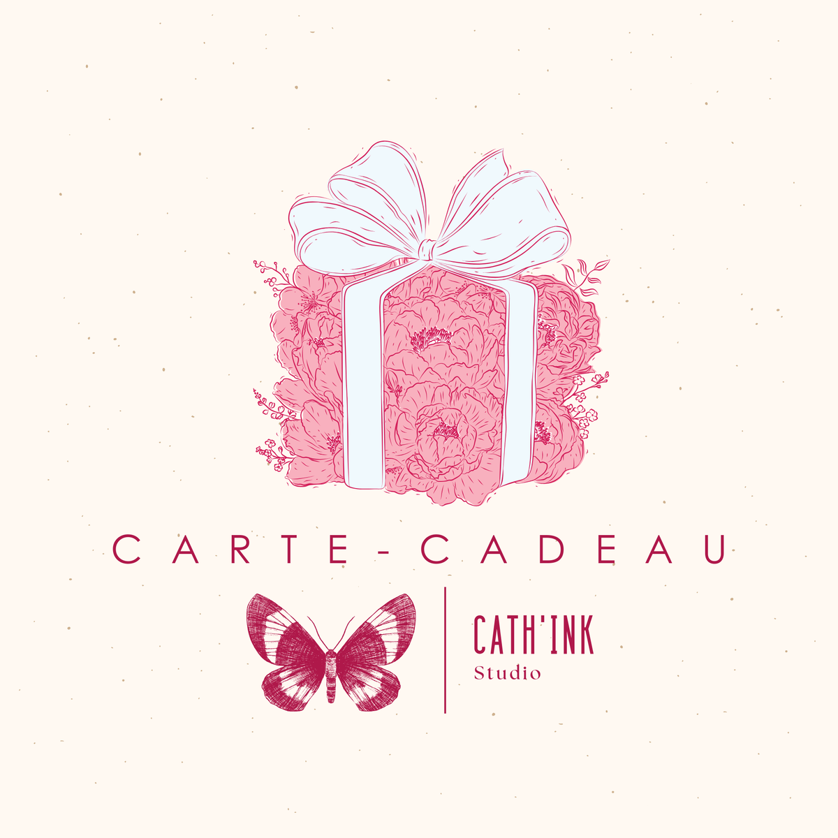 Carte-Cadeau Cath'Ink Studio ✿