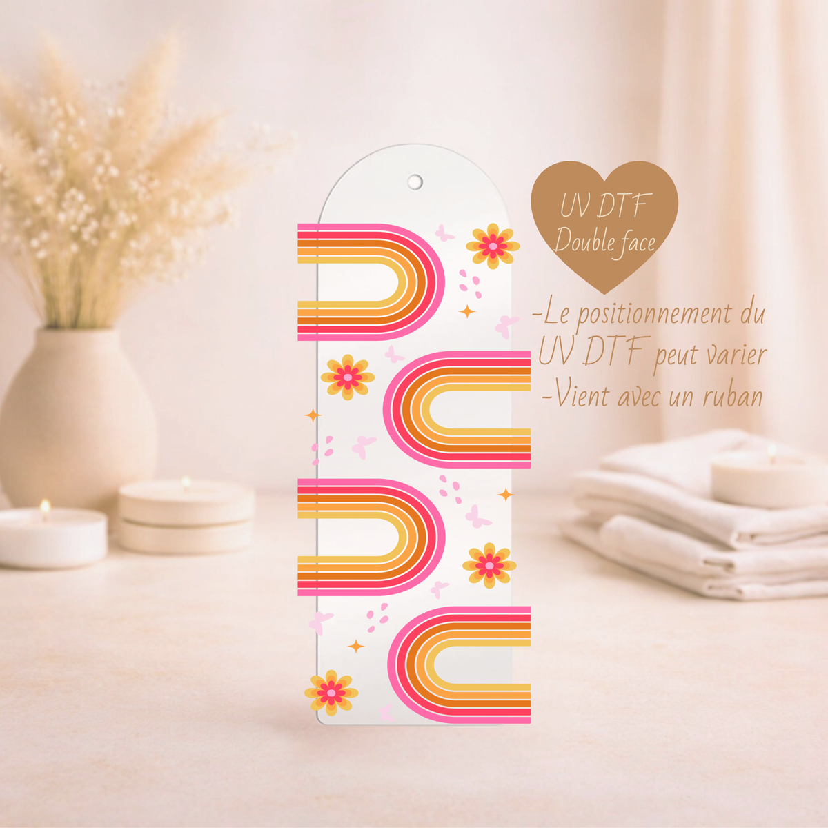 Signet Arc-en-ciel retro ✿