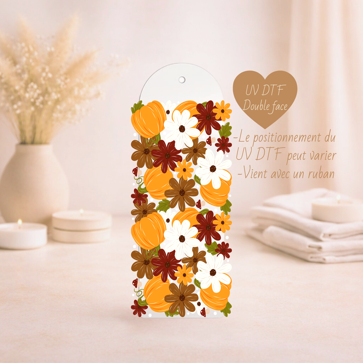 Signet Fleurs d'automne ✿