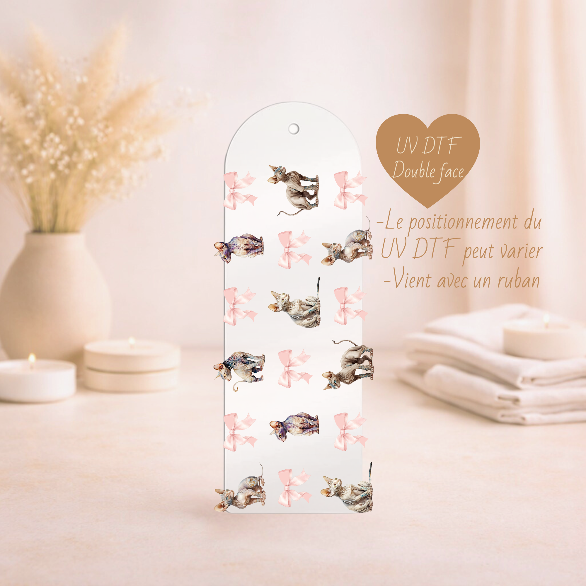 Signet Sphynx et boucles ✿