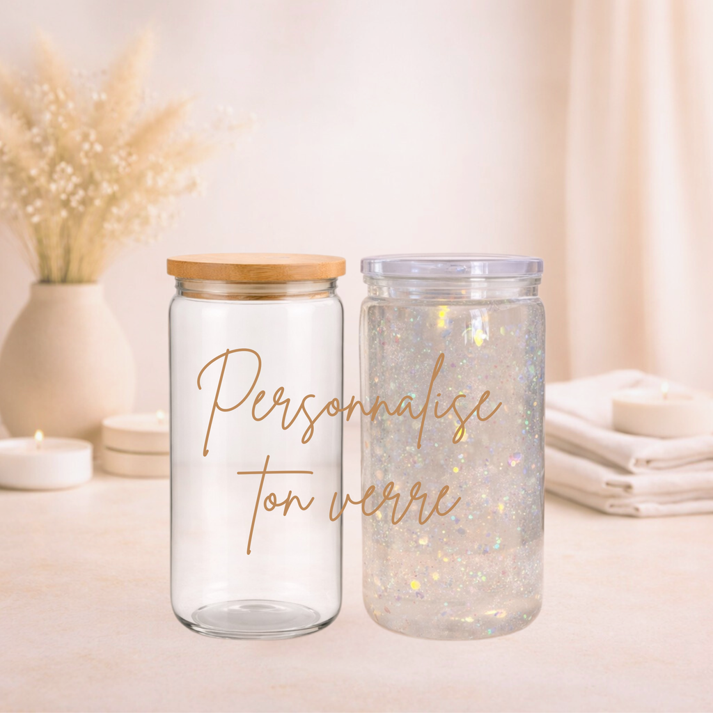 Verre personnalisable ✿